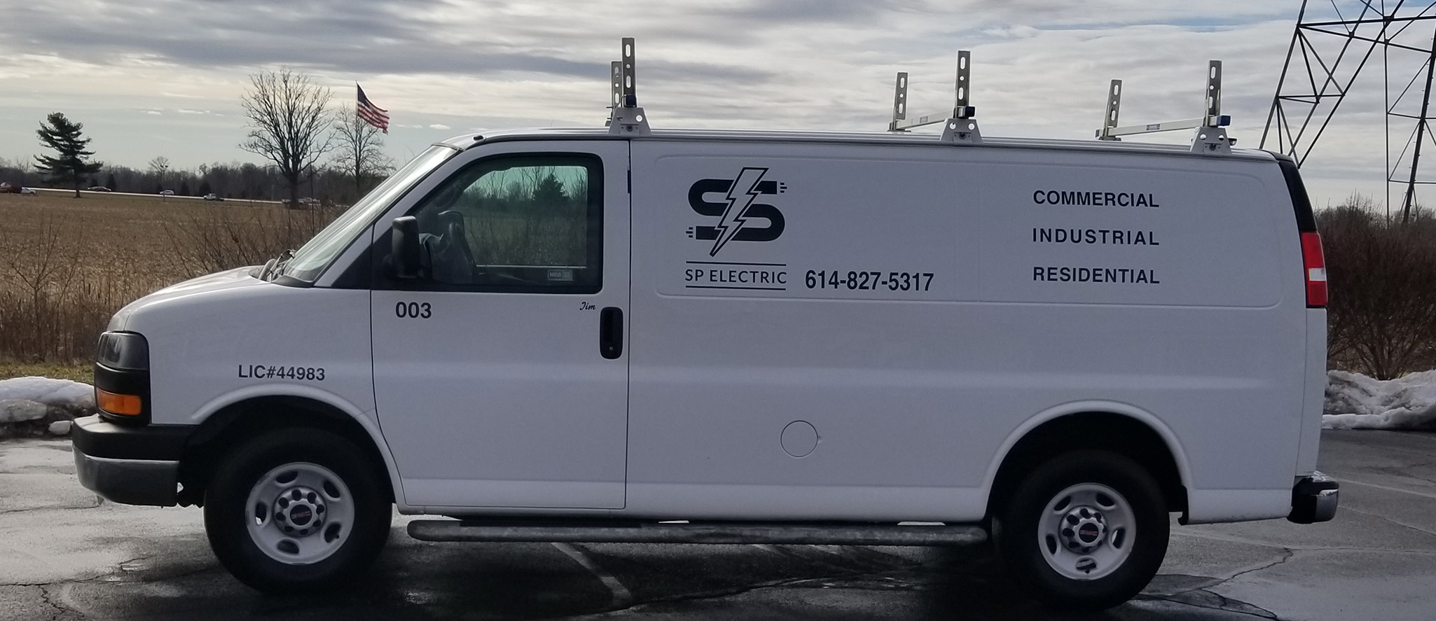SP Electric service van